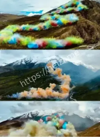 始祖鸟西藏烟花秀